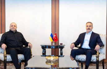 Hakan Fidan Rüstəm Umerovla görüşdü