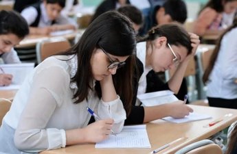 Yağışa görə buraxılış imtahanlarında iştirak edə bilməyən şagirdlərə ŞAD XƏBƏR