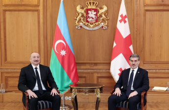 İlham Əliyev gürcüstanlı həmkarını təbrik etdi