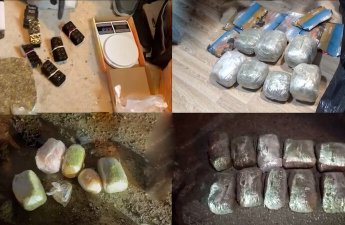 Bakı, Sumqayıt və Masallıda 40 kiloqram narkotik dövriyyədən çıxarıldı - VİDEO