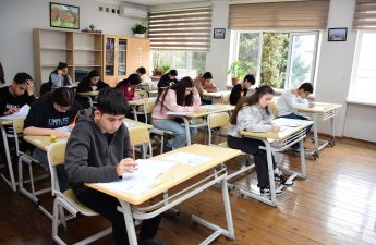 Buraxılış imtahanında 4 nəfər maksimum nəticə göstərib