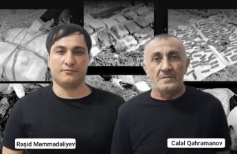 Paraplanla ölkəyə 47 kq narkotik gətirənlər tutuldular - VİDEO