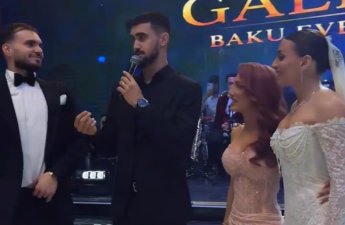 Azərbaycanlı futbolçunun toyu oldu - VİDEO