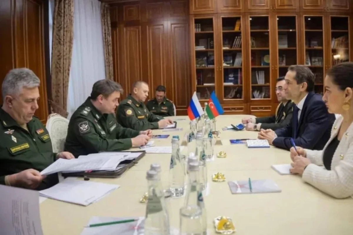 Rəhman Mustafayev Rusiya müdafiə nazirinin müavini ilə görüşüb