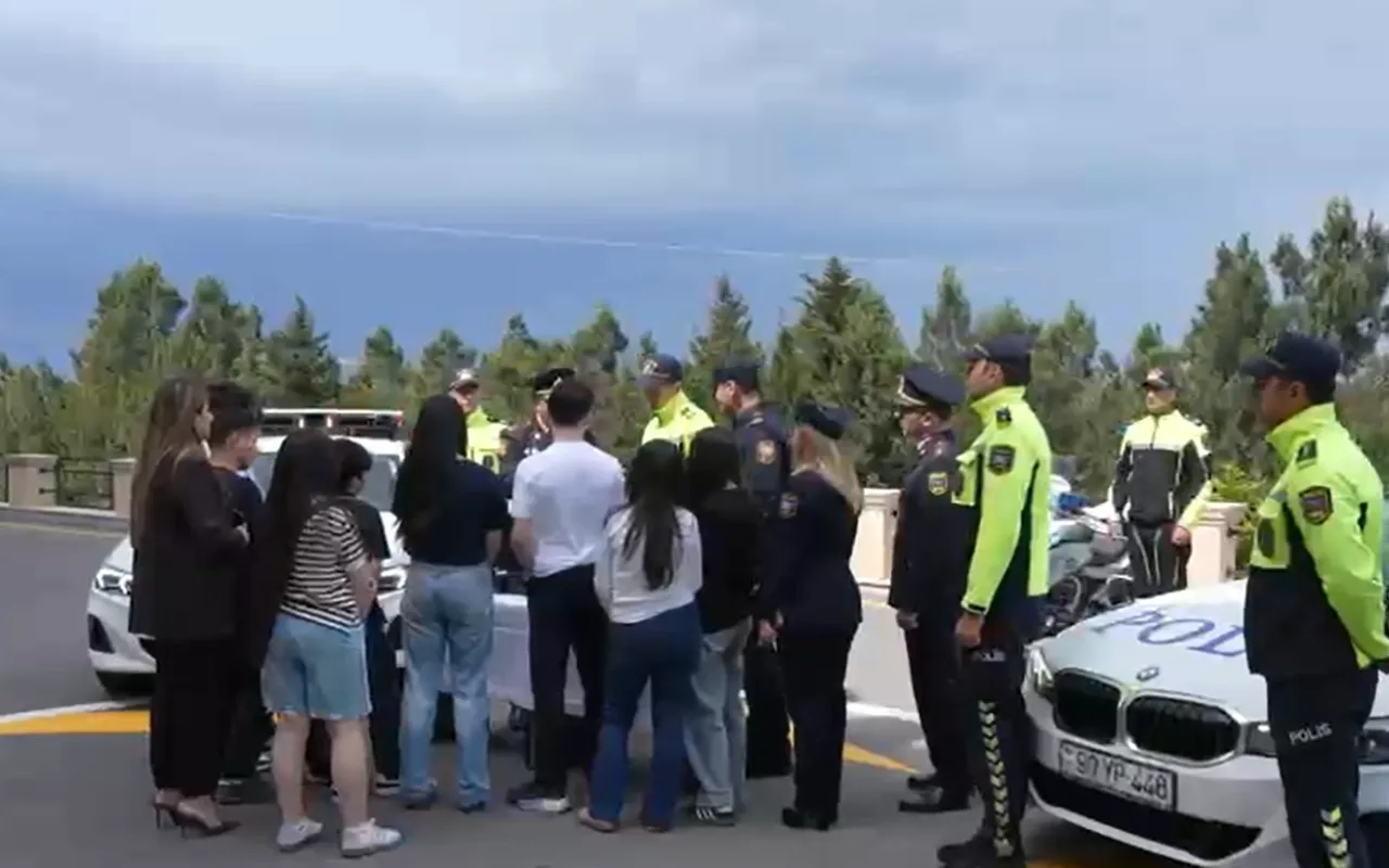 Şəhid övladlarının iştirakı ilə “Yol Polisimizlə bir gün” adlı tədbir keçirildi - VİDEO