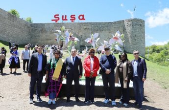 Keniya Ali Məhkəməsinin nümayəndə heyəti Qarabağa səfər etdi - FOTO