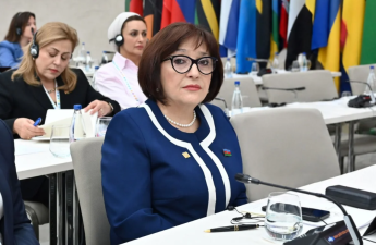 Sahibə Qafarova Belqradda Azərbaycanda gender sahəsində əldə olunan nailiyyətlərdən danışıb