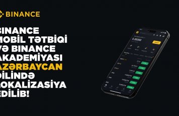 Binance mobil tətbiqi və Binance Akademiya Azərbaycan dilində istifadəyə verildi