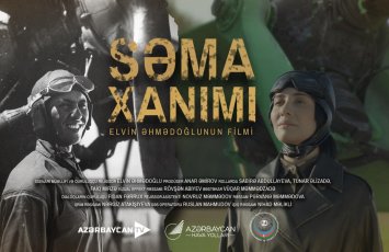 Qafqazın və Yaxın Şərqin ilk təyyarəçi qadını haqqında film təqdim edildi - “Səma xanımı” - FOTO