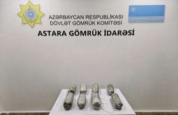 İrandan Azərbaycana gələn yük qatarında xeyli narkotik aşkar edilib