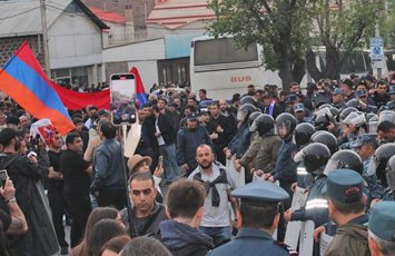 В Ереване проходит вторая по счету с начала года акция протеста