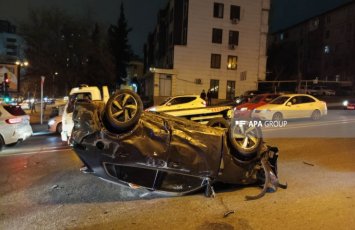 Bakıda AĞIR QƏZA – FOTO