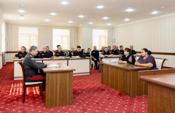Vilayət Eyvazov Naftalanda vətəndaş qəbulu və sıra baxışı keçirdi -FOTO/VİDEO