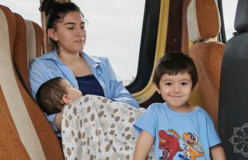 Köç karvanı Xocalının Xanyurdu kəndinə çatdı, açarlar təqdim olundu