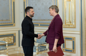 Zelenski Britaniyanın yeni XİN başçısı ilə görüşüb