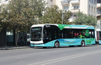 Azərbaycanda elektrikli avtobusların sayı 6 dəfəyə yaxın artıb