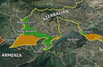 Anklav kəndlər belə qaytarılacaq: Azərbaycan bu xəritədən istifadə edəcək - MÜSAHİBƏ