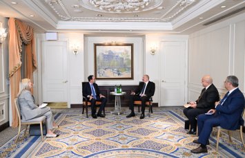 “Blackstone” şirkətinin Azərbaycanla əməkdaşlığın genişləndirilməsində maraqlı olduğu qeyd edilib - FOTO