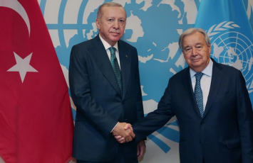 Ərdoğan Nyu-Yorkda BMT Baş katibi ilə görüşüb