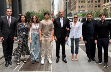 Leyla Əliyeva Nyu-Yorkdan foto paylaşdı
