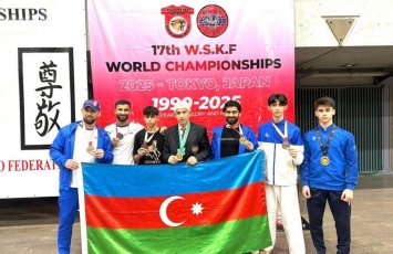 Azərbaycan karateçiləri dünya çempionatında 5 medal qazandılar