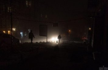 В ряде районов Киева произошел блэкаут