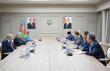 Samir Şərifov ICAPP Daimi Komitəsinin nümayəndə heyəti ilə görüşüb