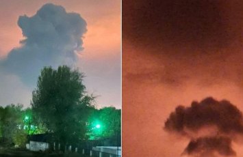 Orenburqda neft, Samarada qaz zavodları vuruldu...YANĞIN...-FOTO+VİDEO