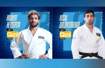Hidayət Heydərov və Vüsal Qələndərzadə Qvadalaxarada QIZIL MEDAL qazandı