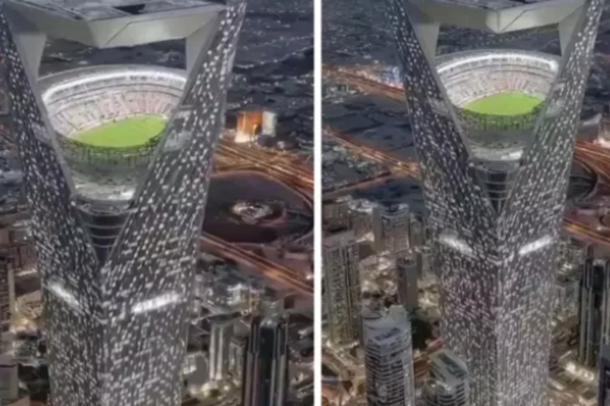 Səudiyyə Ərəbistanında dünyanın ilk asma stadionu tikiləcək