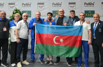 Azərbaycan idmançısı Avropa birinciliyində 3 medal qazandı