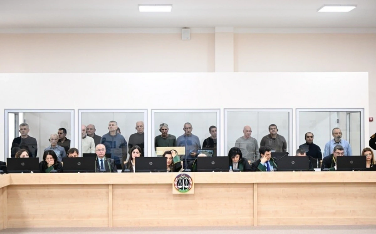 В Бакинском суде показана видеозапись, снятая после товузских боев