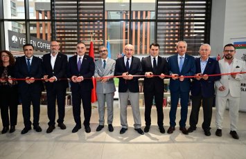 Antalya Kitabxanasında Azərbaycan bölməsinin açılışı olub - FOTOLAR