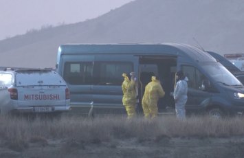 Продолжаются работы на месте крушения турецкого самолета в Грузии