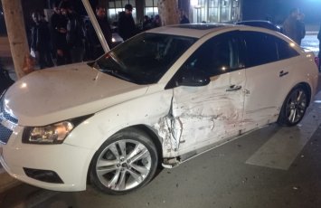 Gəncədə qəza oldu - Xəsarət alan var - FOTO - VİDEO