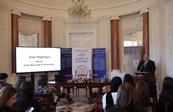 BSU-nun rektoru Varşava Universitetində çıxış edib - FOTOLAR