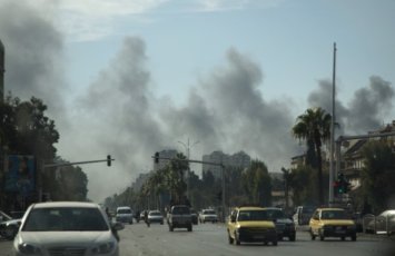 Dəməşqin qərbində bir neçə partlayış baş verib