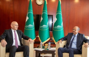 Elçin Əmirbəyov Efiopiyada görüşlər keçirdi - FOTOLAR