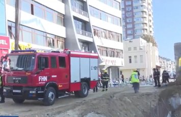 Взрыв в AFEN Plaza, есть раненые-ВИДЕО