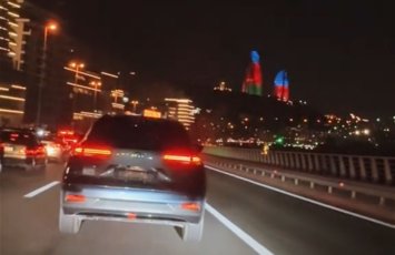 В Баку арестован водитель, управлявший автомобилем без номерных знаков