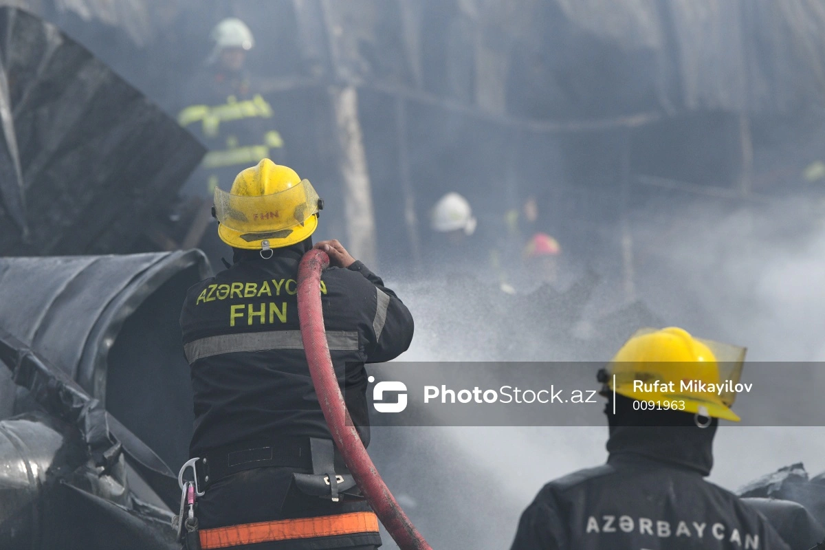 В Дашкесанском районе сгорел дом: есть пострадавший