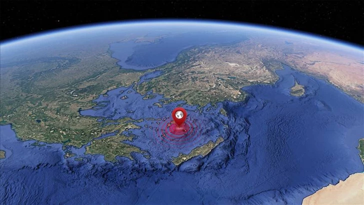 В Эгейском море произошло сильное землетрясение
