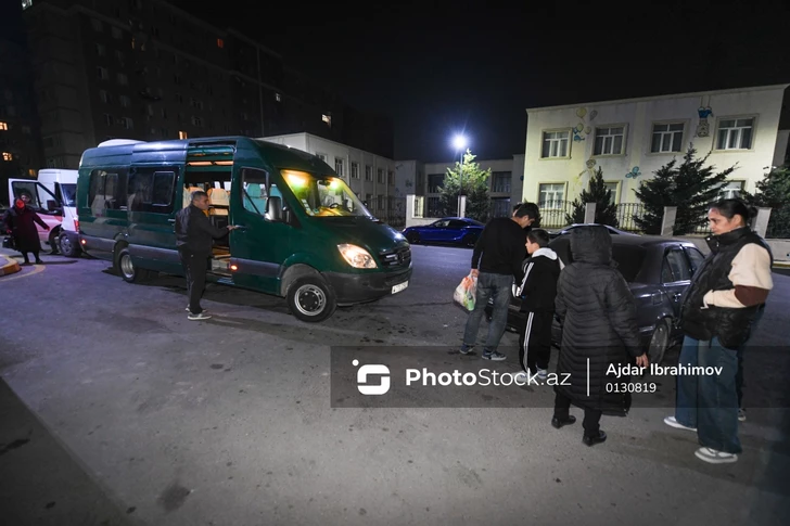 Очередная группа переселенцев отправляется в село Мамедбейли Зангиланского района