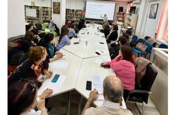 ADU-da macarıstanlı professorun iştirakı ilə beynəlxalq təlim keçirildi - FOTO