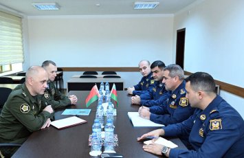 Bakıda Azərbaycan və Belarus hərbi mütəxəssisləri görüşüb - FOTO