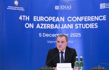 Ceyhun Bayramov Azərbaycan Araşdırmaları üzrə 4-cü Avropa Konfransında çıxış edib - FOTO