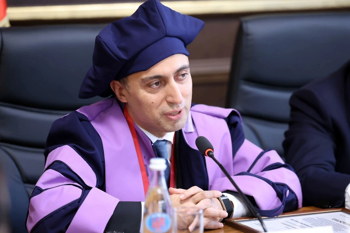 Emin Əmrullayev Gürcüstan Texniki Universitetinin fəxri doktoru adı ilə təltif olunub