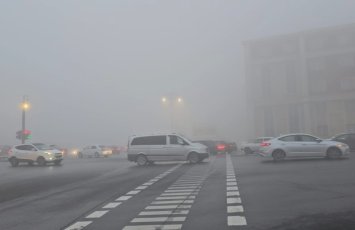 Naxçıvanda qatı duman müşahidə olunur - Yollarda hərəkət çətinləşdi