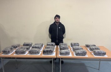 İrandan Azərbaycana külli miqdarda narkotik keçirmək istədi