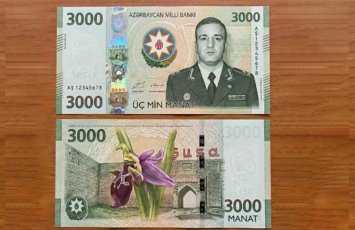Üzərində Polad Həşimovun şəkli olan 3000 manatlıq əsginaslar tədavülə buraxılıb?